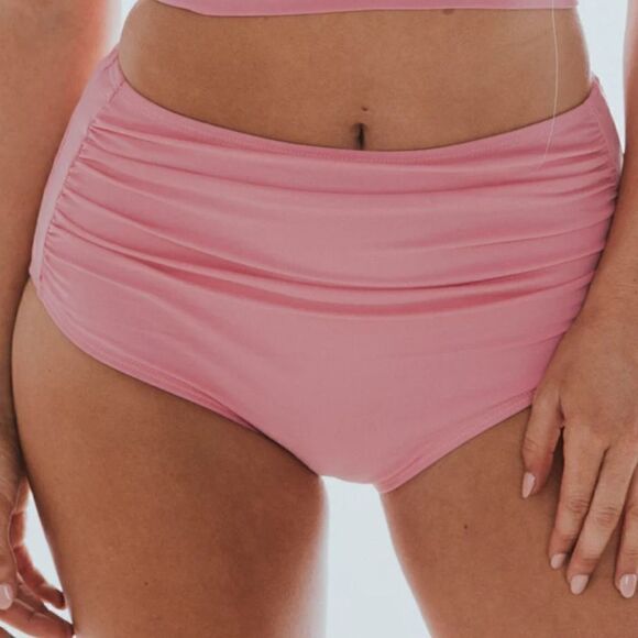 Coral Reef Barefoot Biquíni Bottom with tags light pink color size XL - Picture 1 of 8